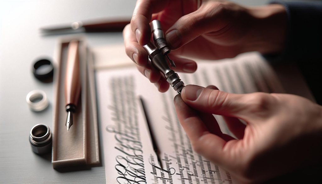 How to Put Together a Manuscript Calligraphy Pen: Assembly Steps