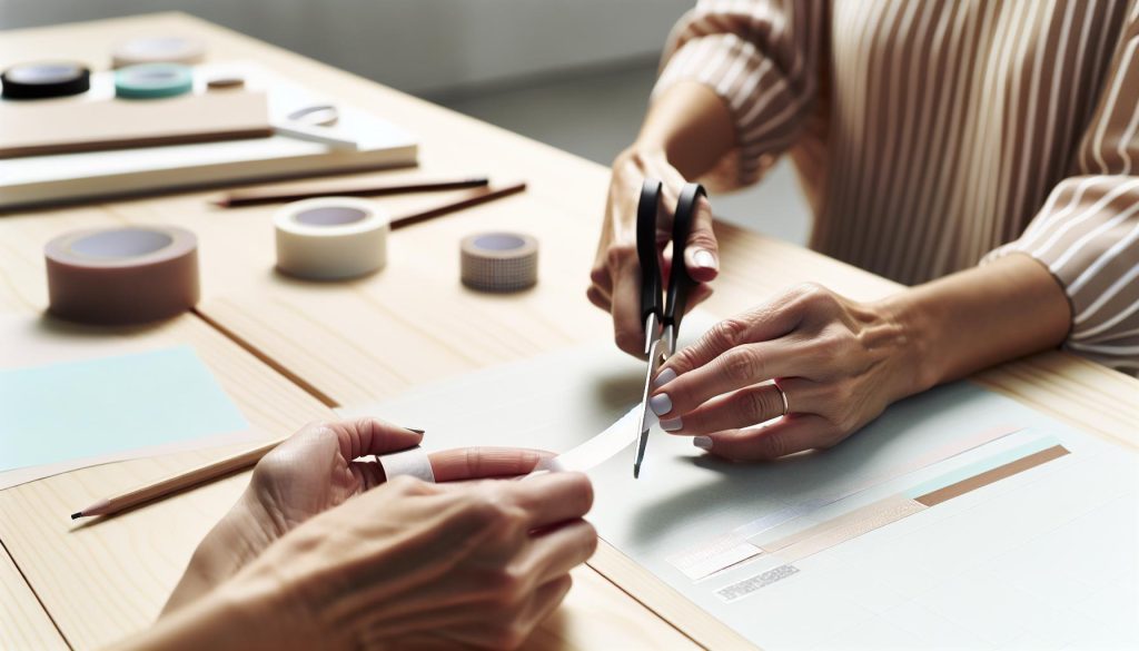 How to Make Washi Tape Thinner: Cut to Custom Widths