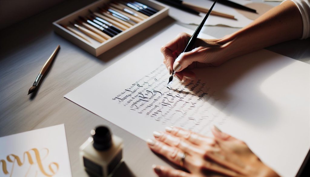 Brush Pen Calligraphy How to: Modern Script Made Accessible