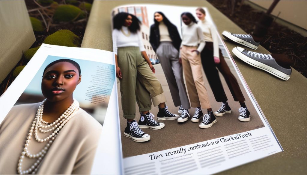Why Chuck Taylors and Pearls: Chic Style Trend Explained