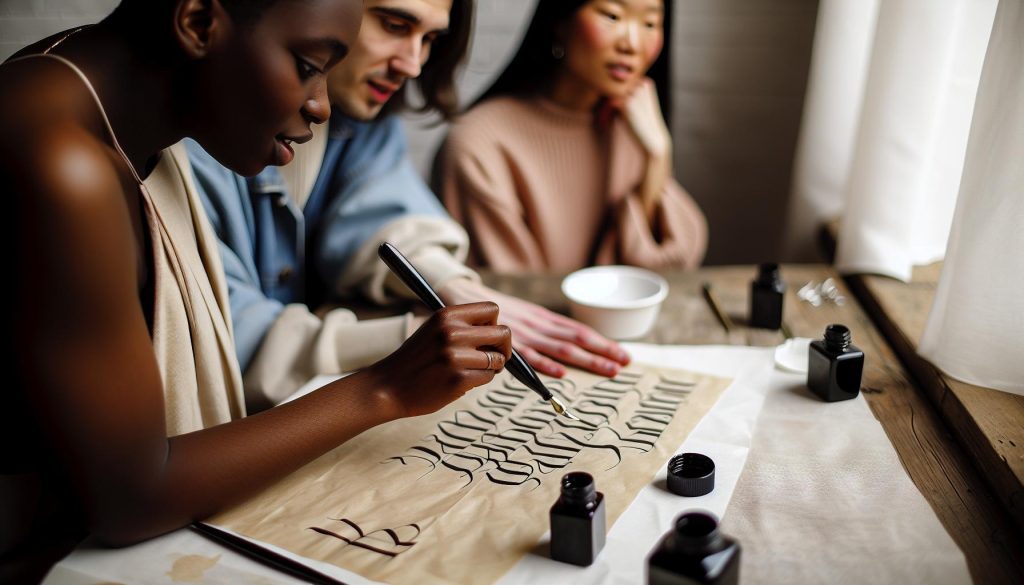 How to Do Calligraphy with a Calligraphy Pen: Master the Basics