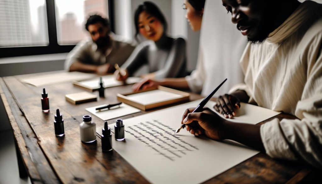 How to Use a Staedtler Calligraphy Pen: German Precision Tool