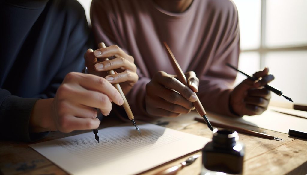 How to Hold Calligraphy Pen: The Grip That Changes Everything