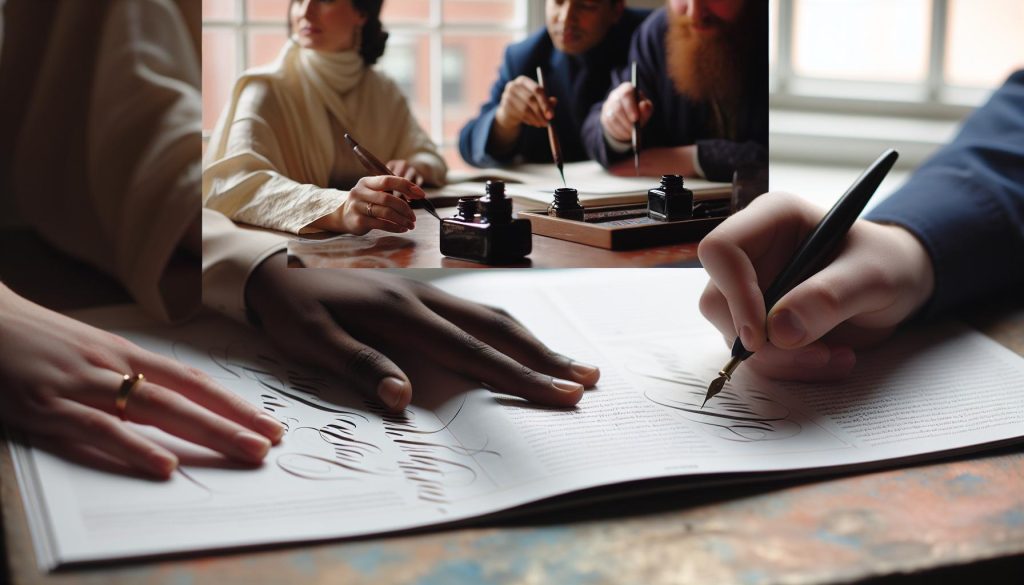 How to Make Calligraphy with a Normal Pen: Transform Any Pen