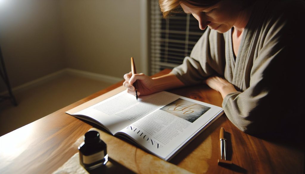 How to Use Calligraphy Pen and Ink: Perfect Pairing for Art