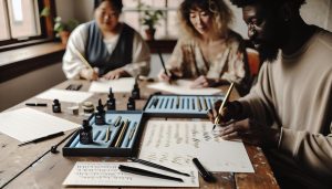 Blog 29 Sky Gold Calligraphy Pen Set How to Use: Starter Kit Guide