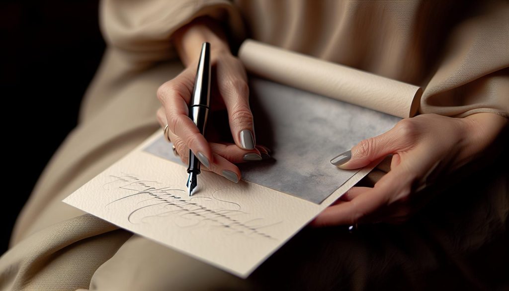 How to Hold a Calligraphy Fountain Pen: Comfortable Control
