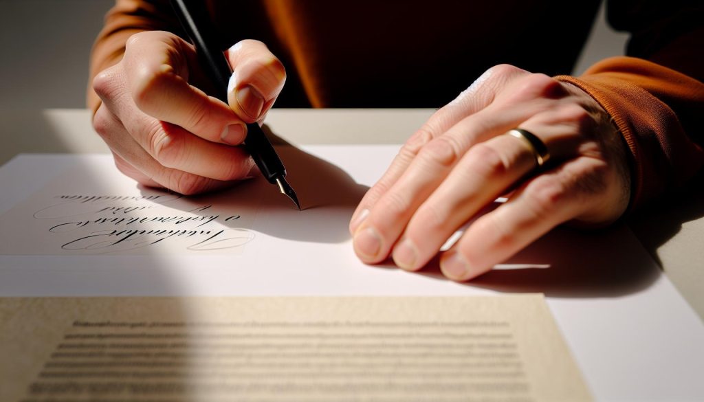 How to Write Calligraphy with a Normal Pen: No Special Tools Needed