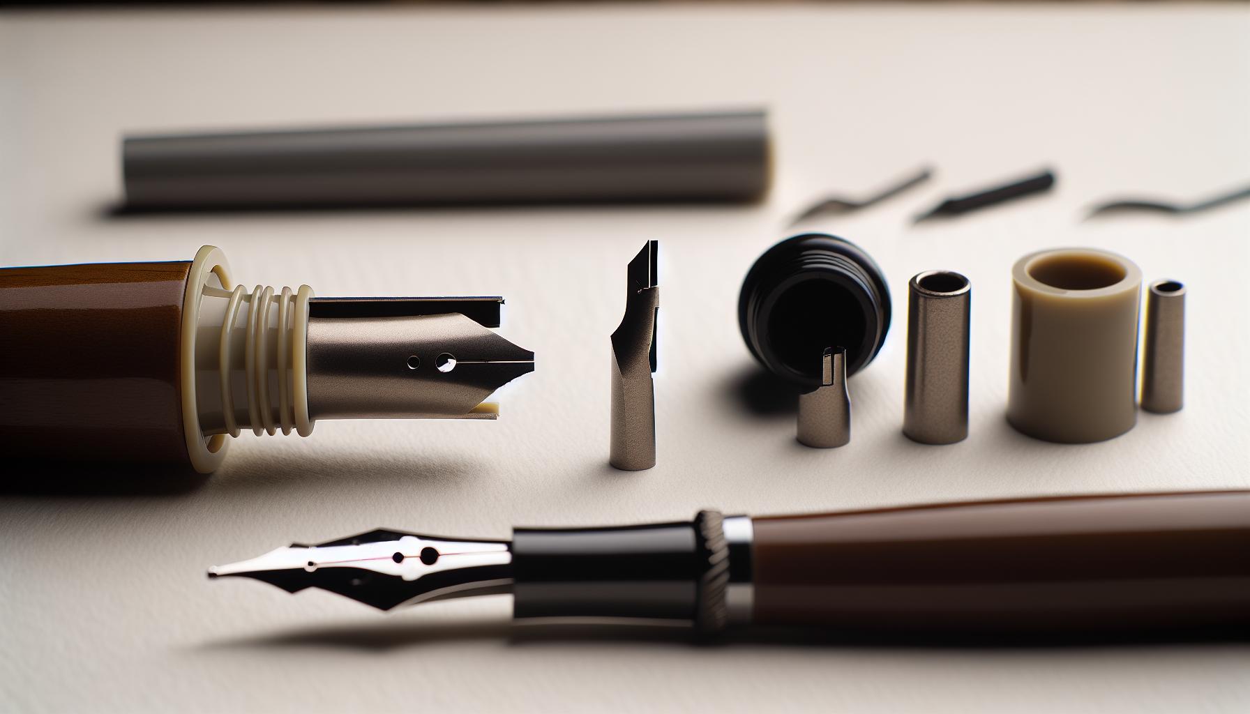 How a Calligraphy Pen Works: Understand Your Tool Better 1 The Anatomy of a Calligraphy Pen: Key Components