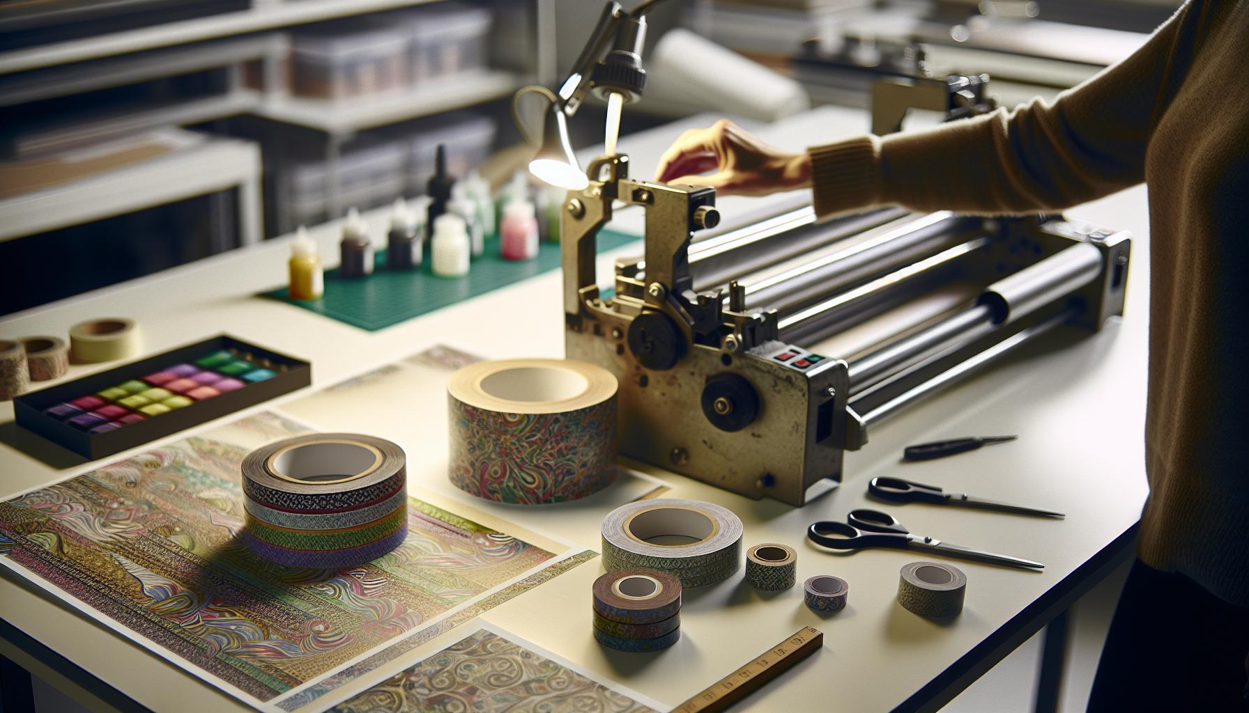 The Art of Printing Designs on Washi Tape