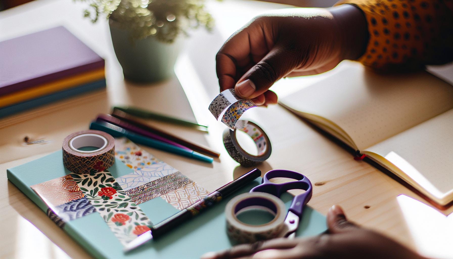 The Benefits of Using Kiss Cut Washi Tape