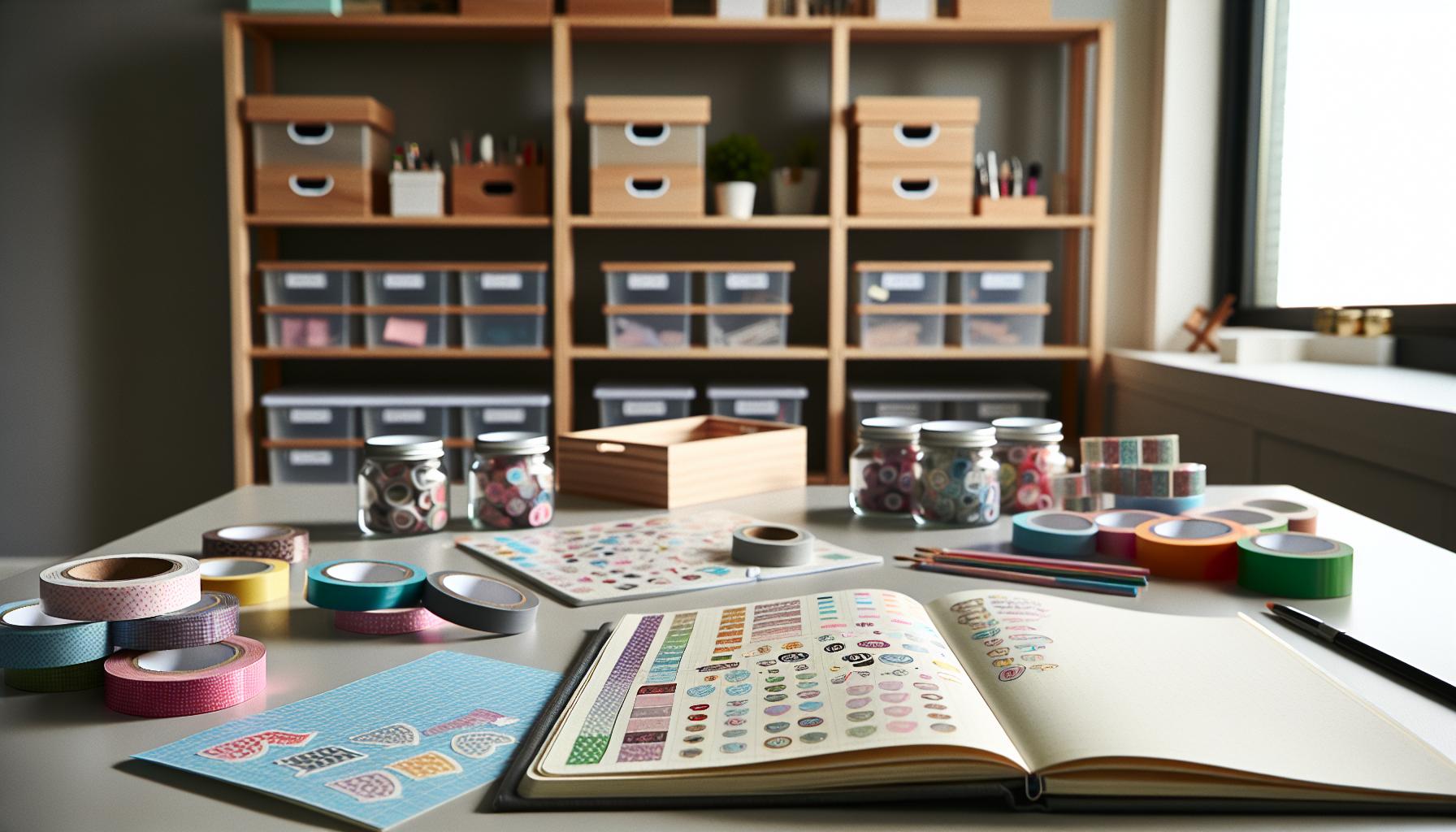 How to Use Washi Tape Stickers: Pre-Cut Convenience 2 Benefits of Using Washi Tape Stickers