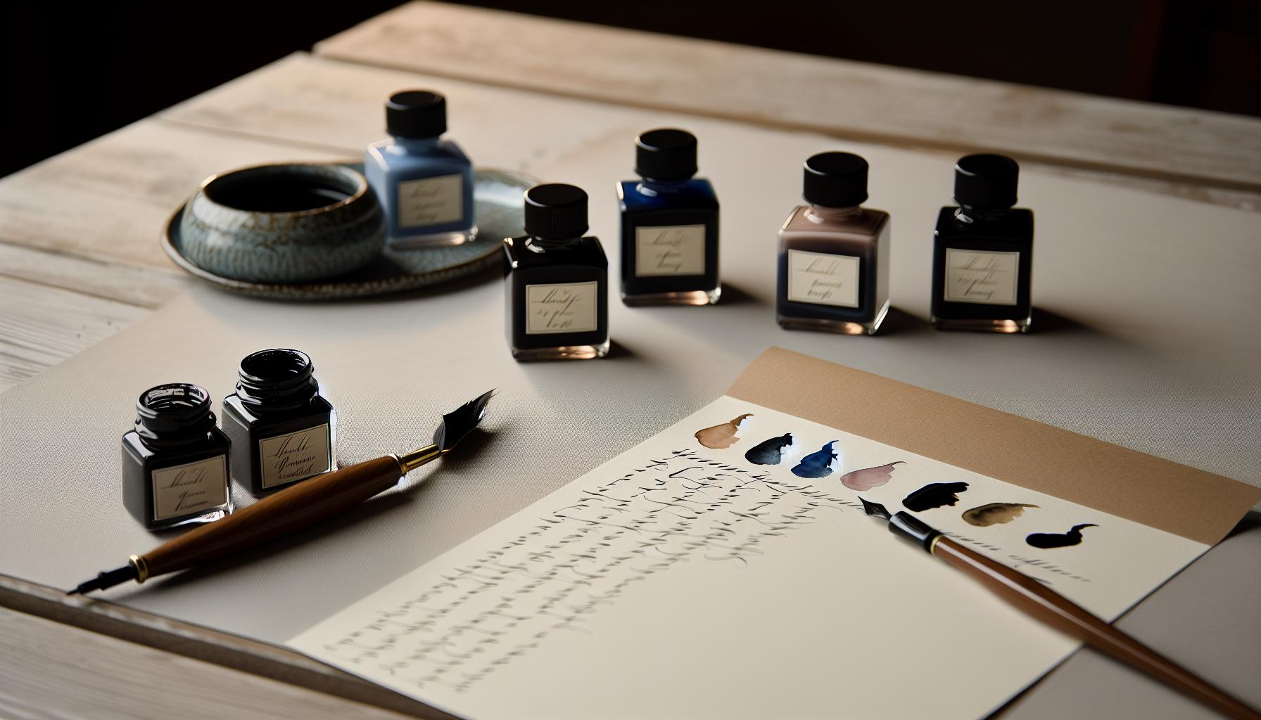 What Pen to Buy for Calligraphy: Make the Right Choice 3 Best Inks for Calligraphy: What to Consider