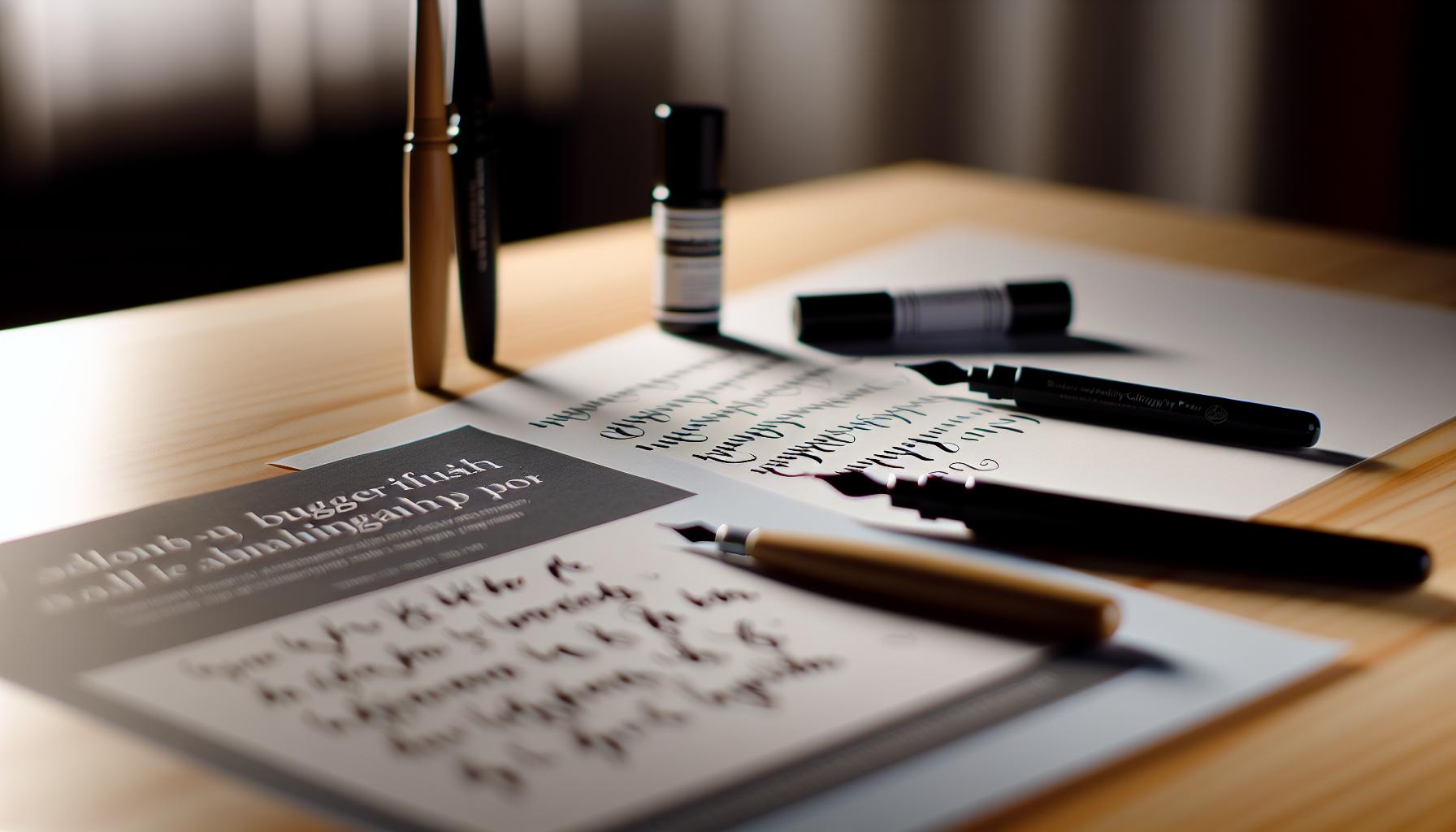 Budget-Friendly Calligraphy Pens for Beginners