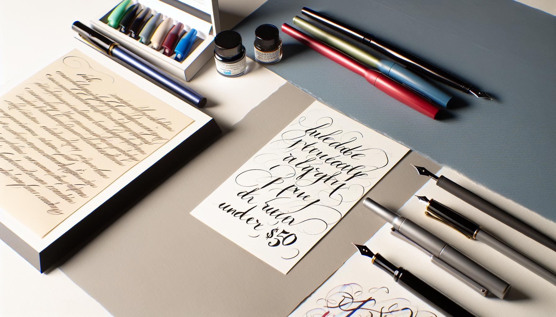 Budget-Friendly Calligraphy Pens Under $50