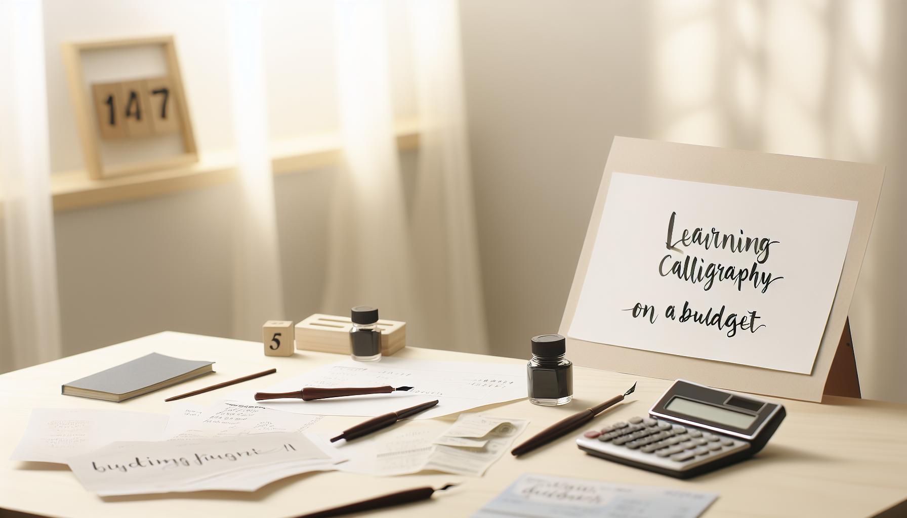 Budgeting for Beginners: Calligraphy Essentials