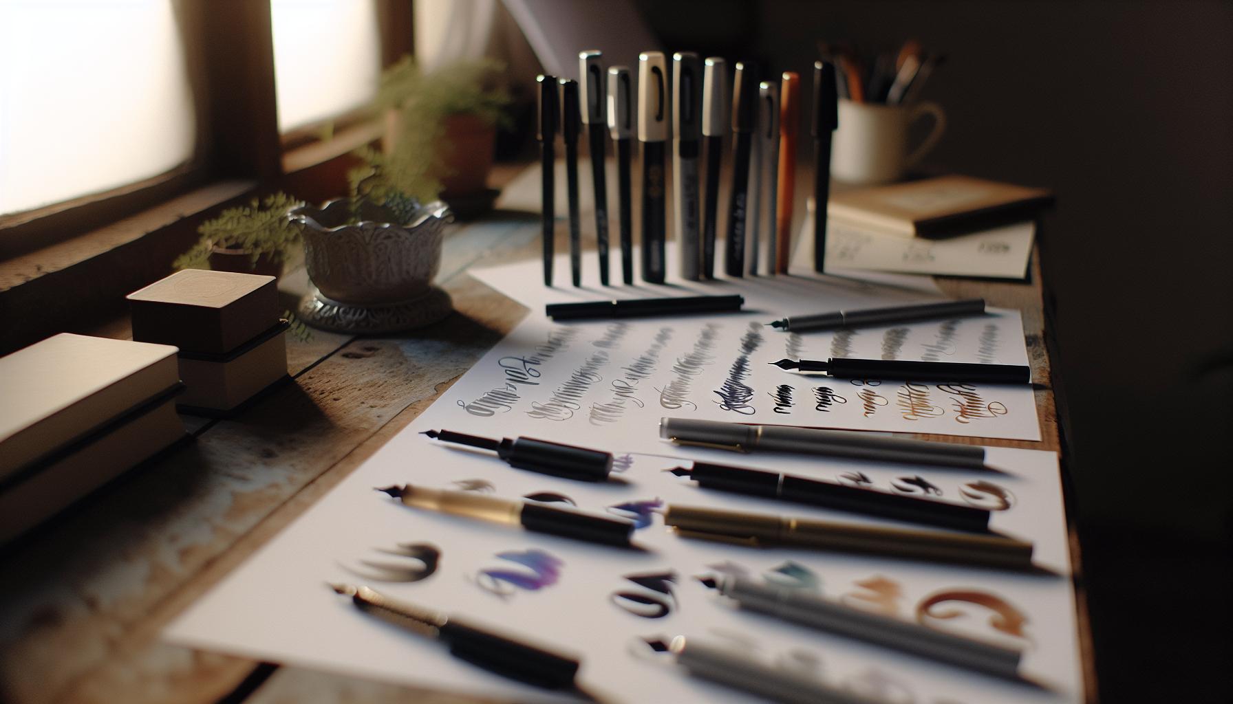 Choosing the Perfect Brush Pen for Your Style