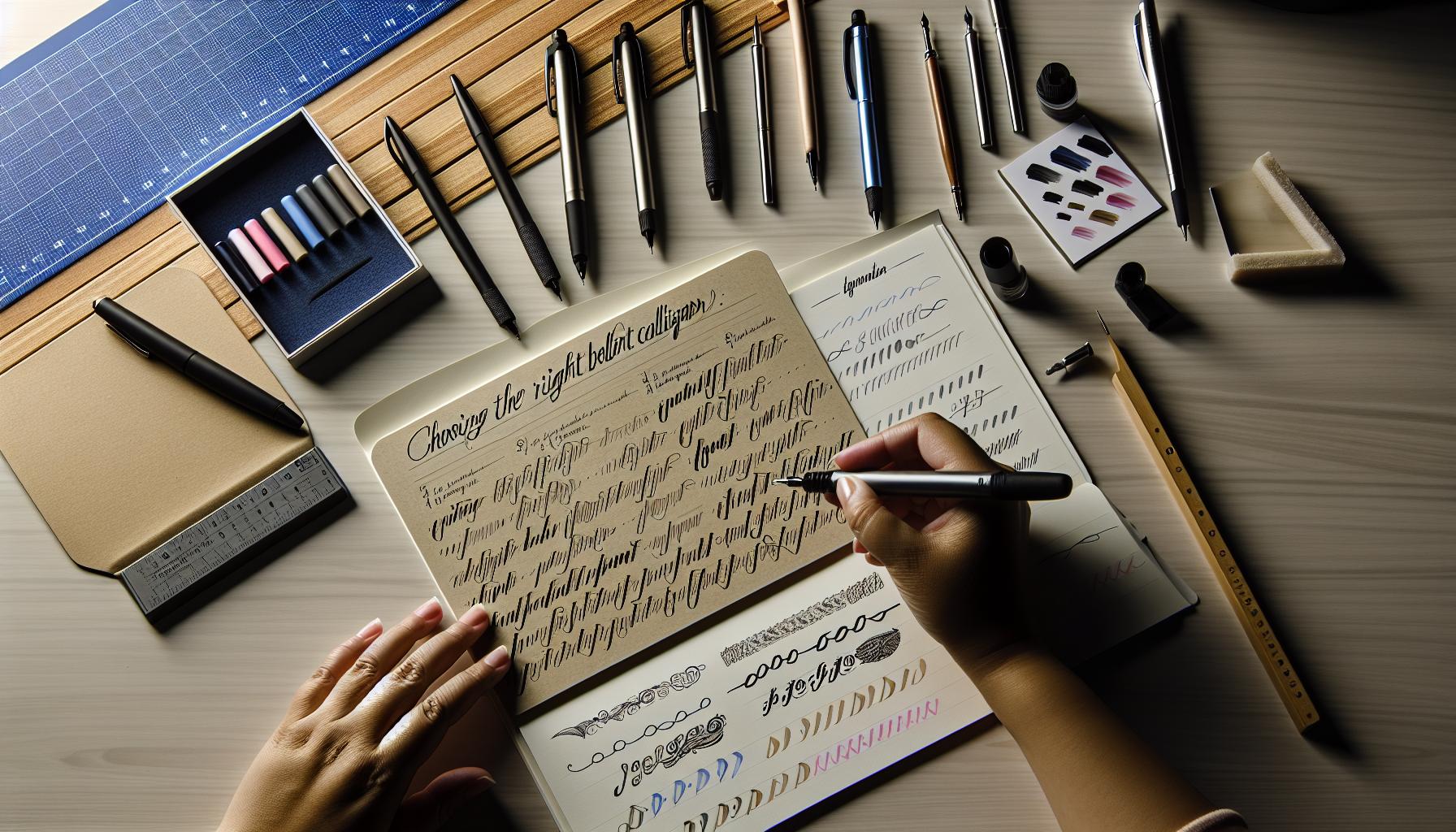 Choosing the Right Ballpoint Pen for Calligraphy