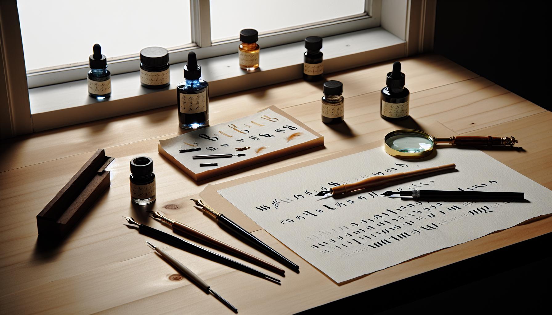 Choosing the Right Calligraphy Dip Pen for You
