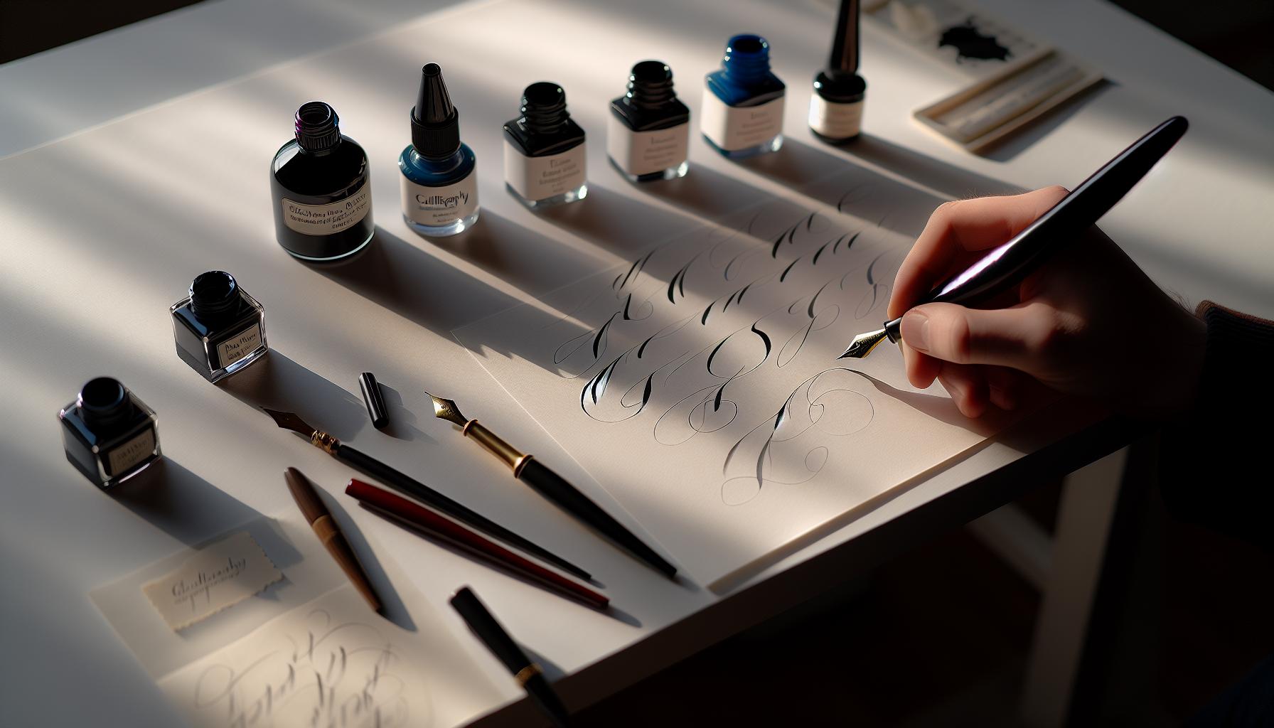Choosing the Right Calligraphy Ink for Your Pen