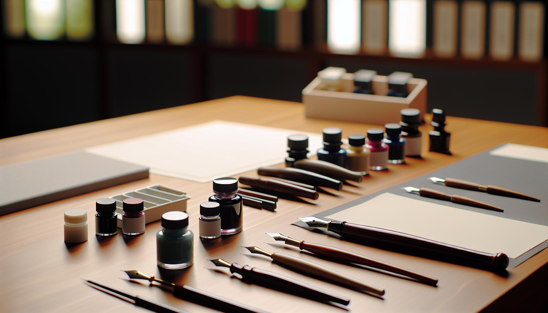 Choosing the Right Calligraphy Pen and Tools