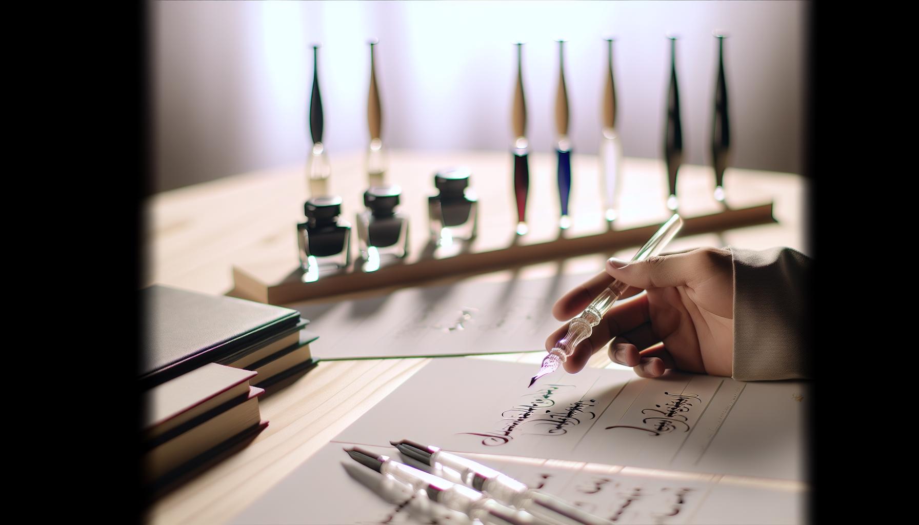 Choosing the Right Glass Calligraphy Pen for Your Style