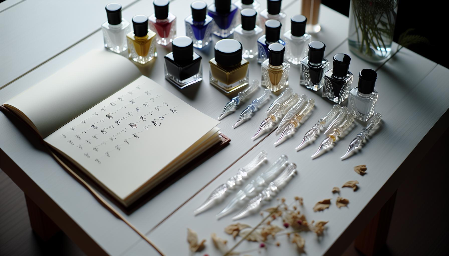 Choosing the Right Glass Pen for Calligraphy Magic