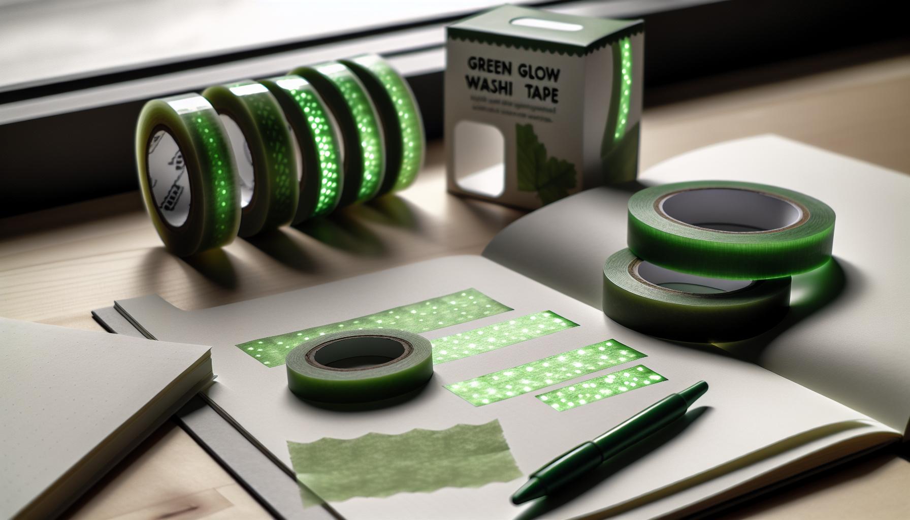Choosing the Right Green Glow Washi Tape