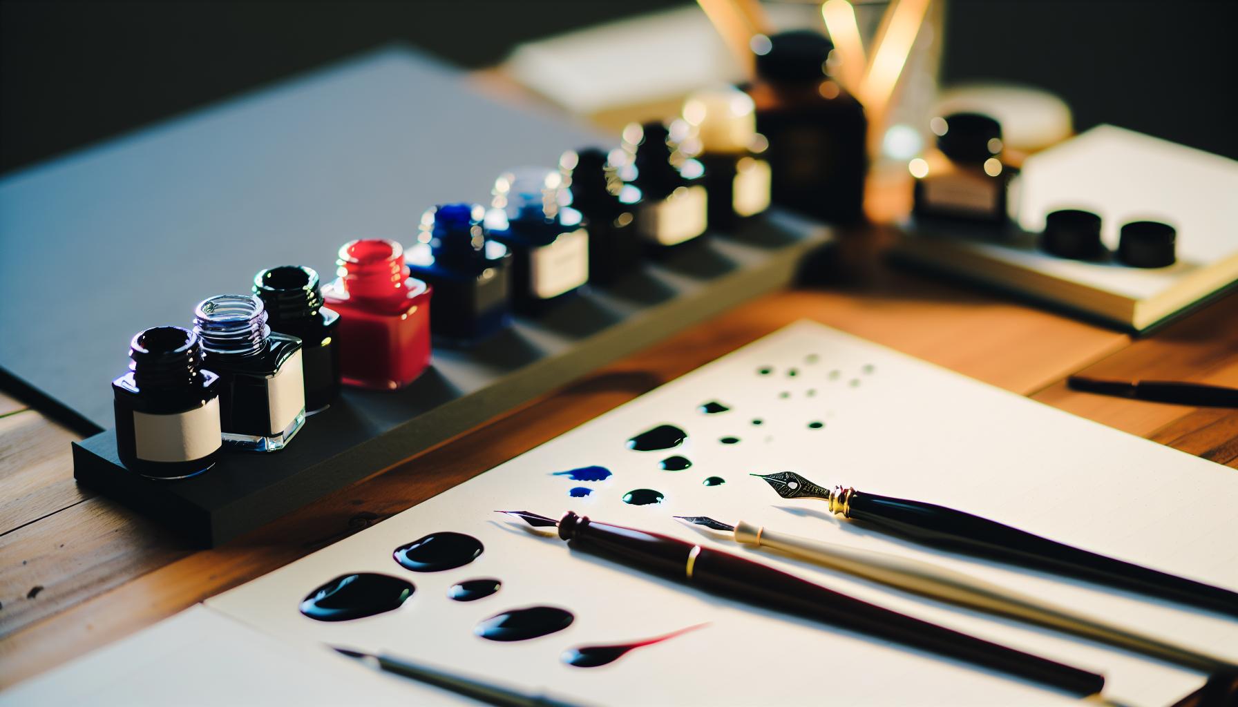Choosing the Right Ink for Calligraphy