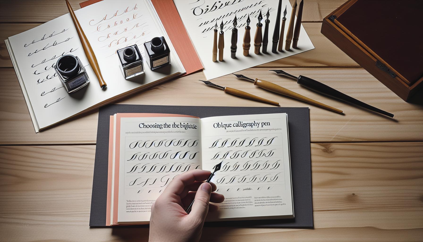 Choosing the Right Oblique Calligraphy Pen for Beginners