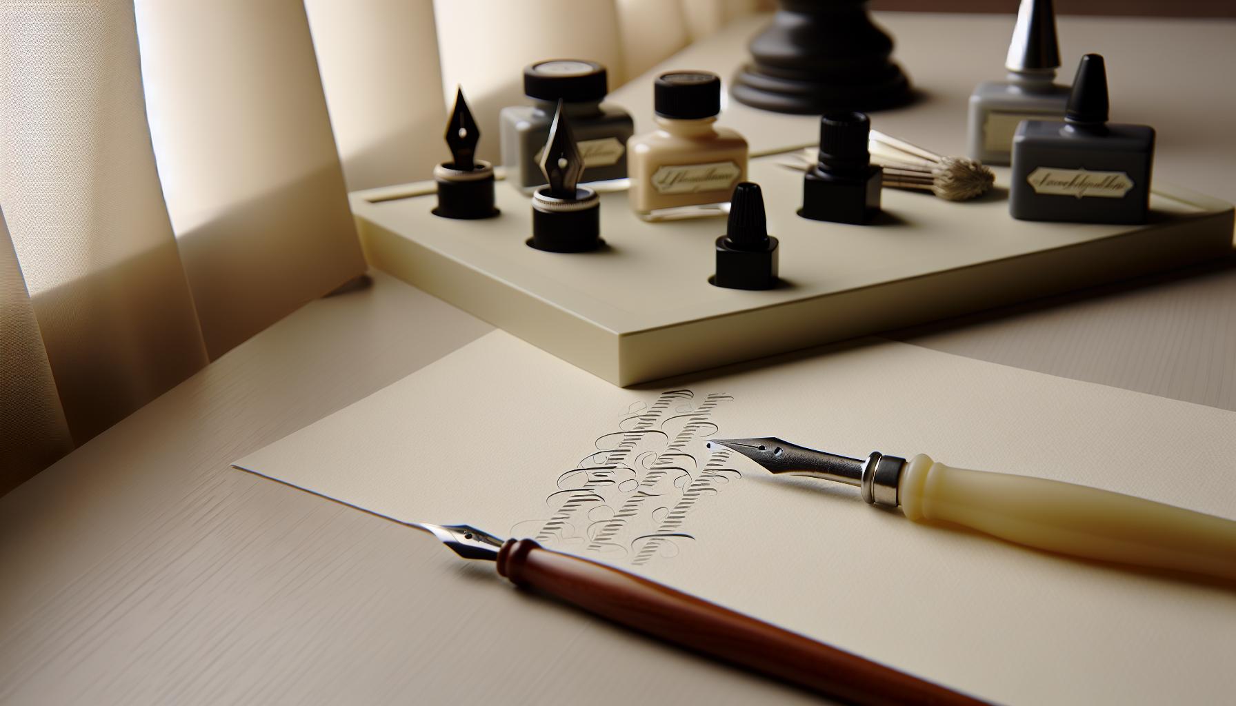 Choosing the Right Pen for Copperplate Calligraphy