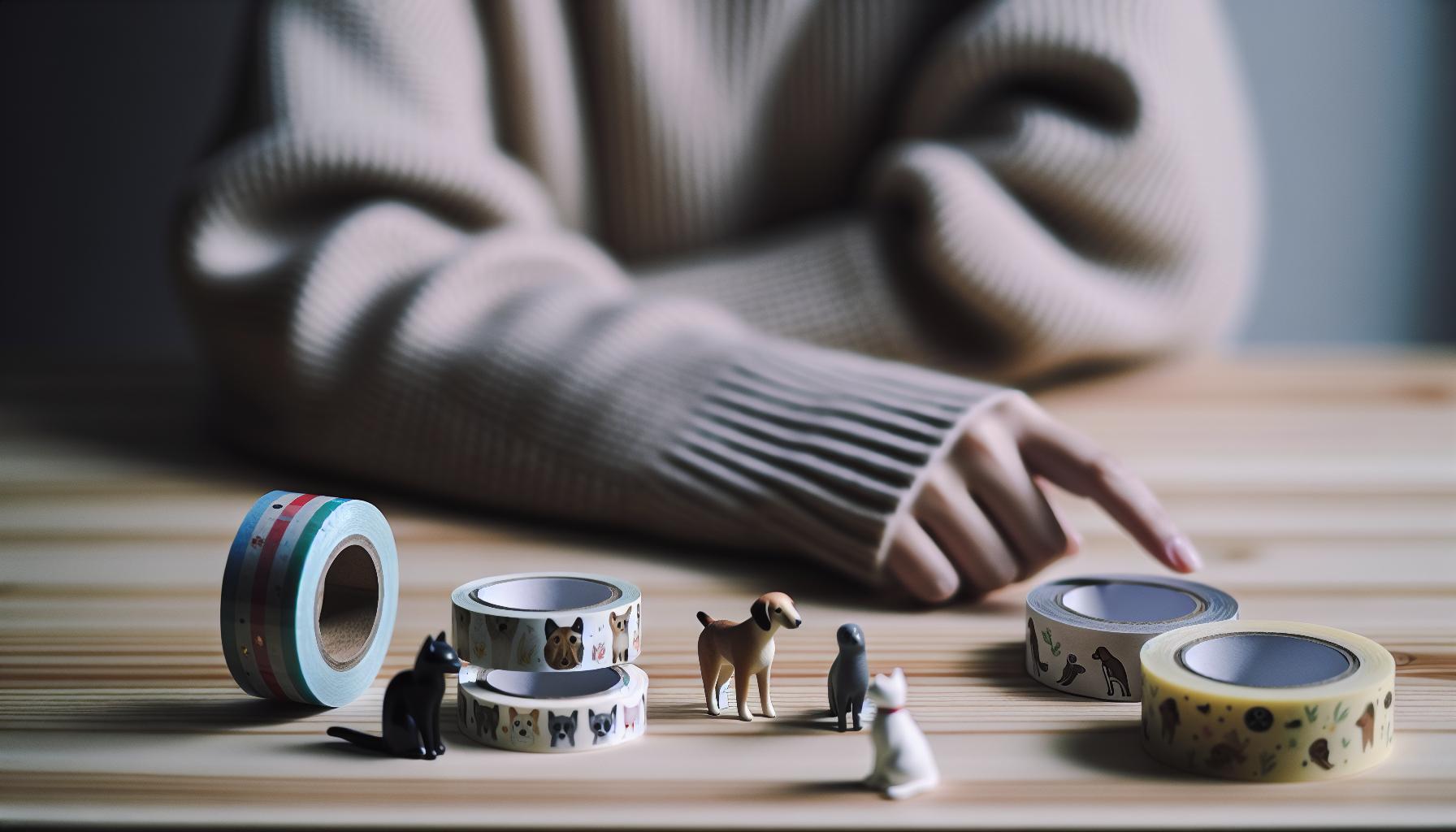 How to Use Pet Washi Tape: Clear & Colorful Crafts 2 Choosing the Right Pet Washi Tape