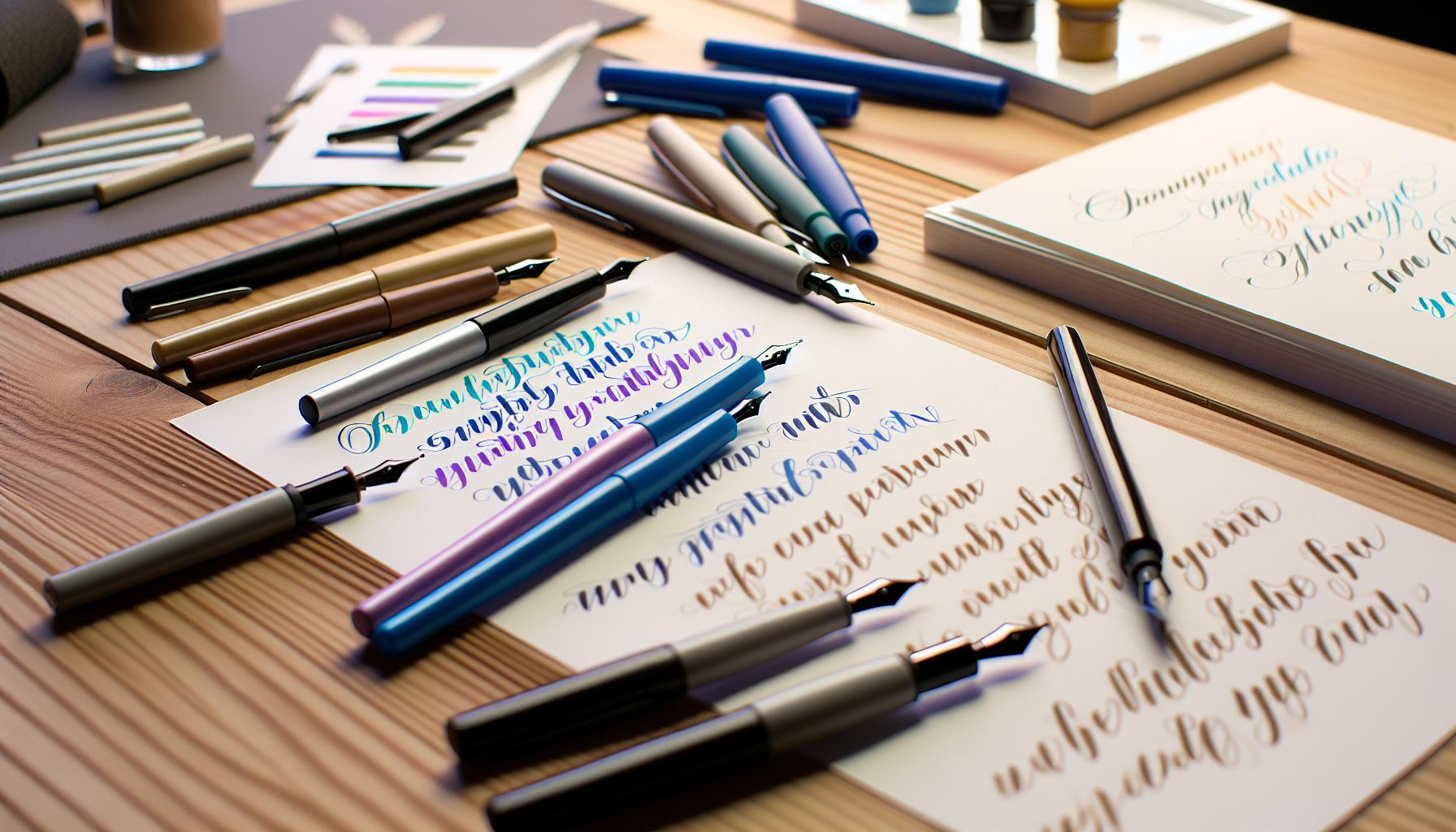 Choosing the Right Staedtler Calligraphy Pen Set for You