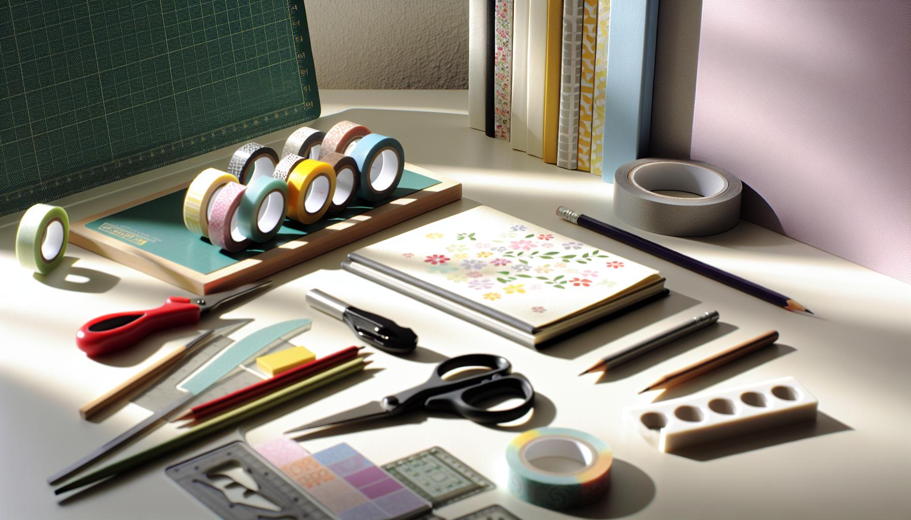 Choosing the Right Tools for Your Washi Tape Design