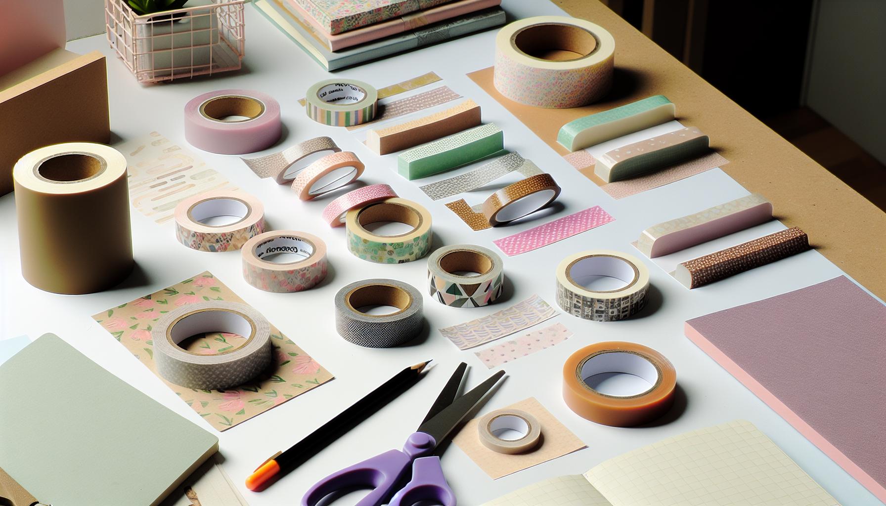 Choosing the Right Type of Washi Tape