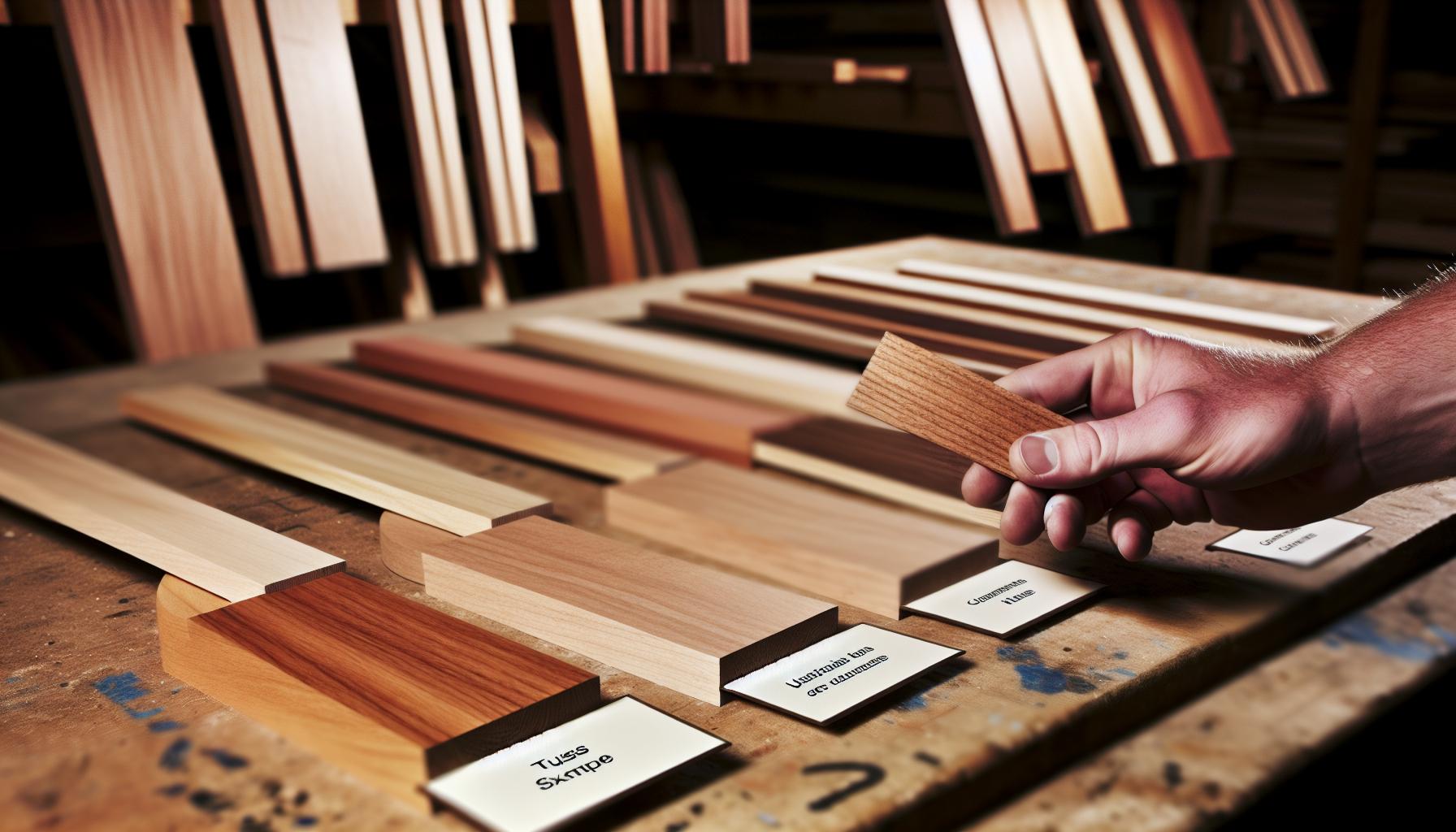 Choosing the Right Type of Wood