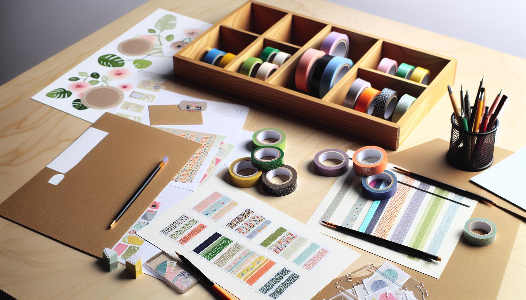 Choosing the Right Washi Tape for Mail Art