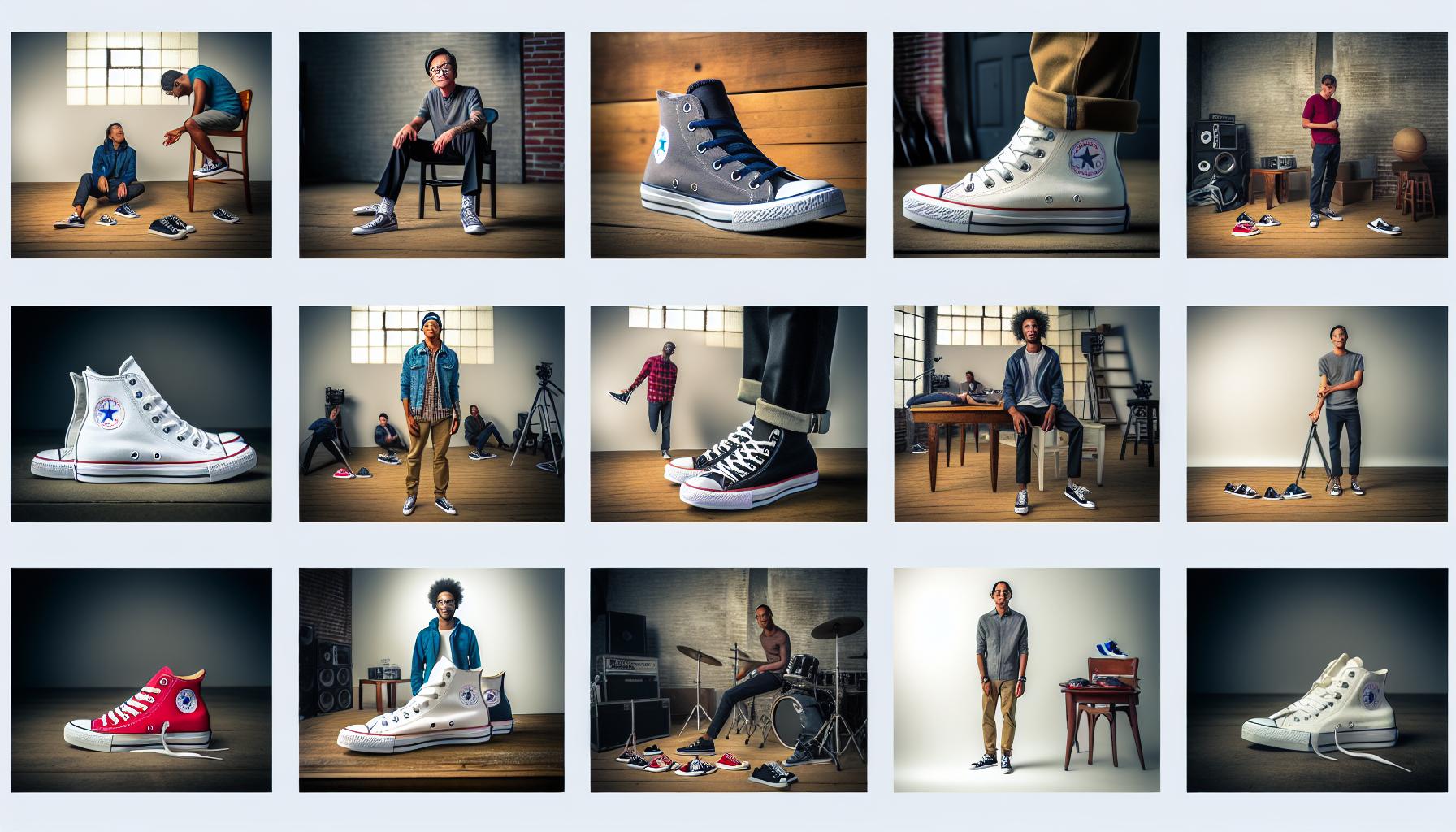 Chuck Taylors Across Different Events: A Visual Guide