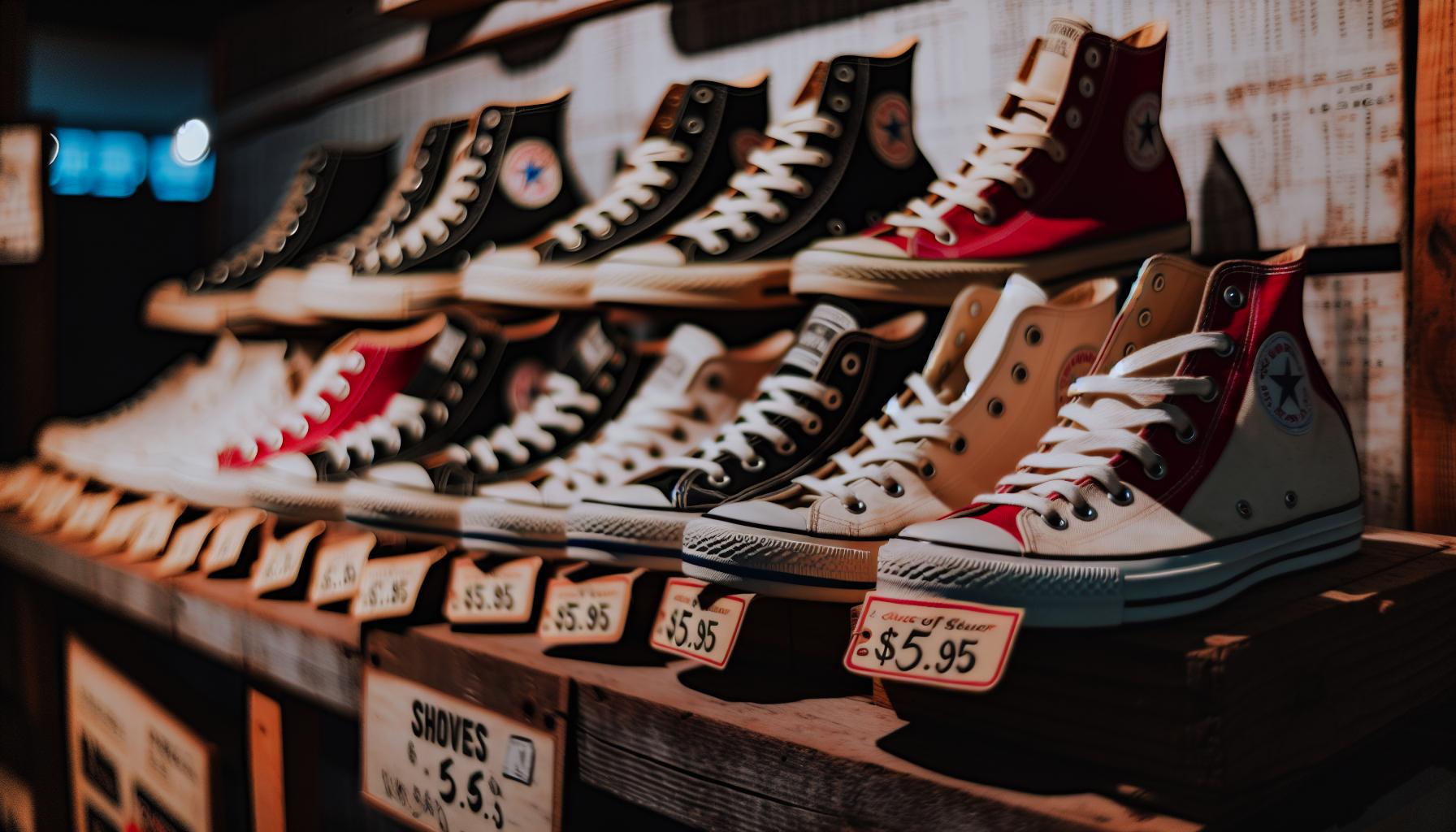 Classic Chuck Taylor Styles and Their Prices in 1970