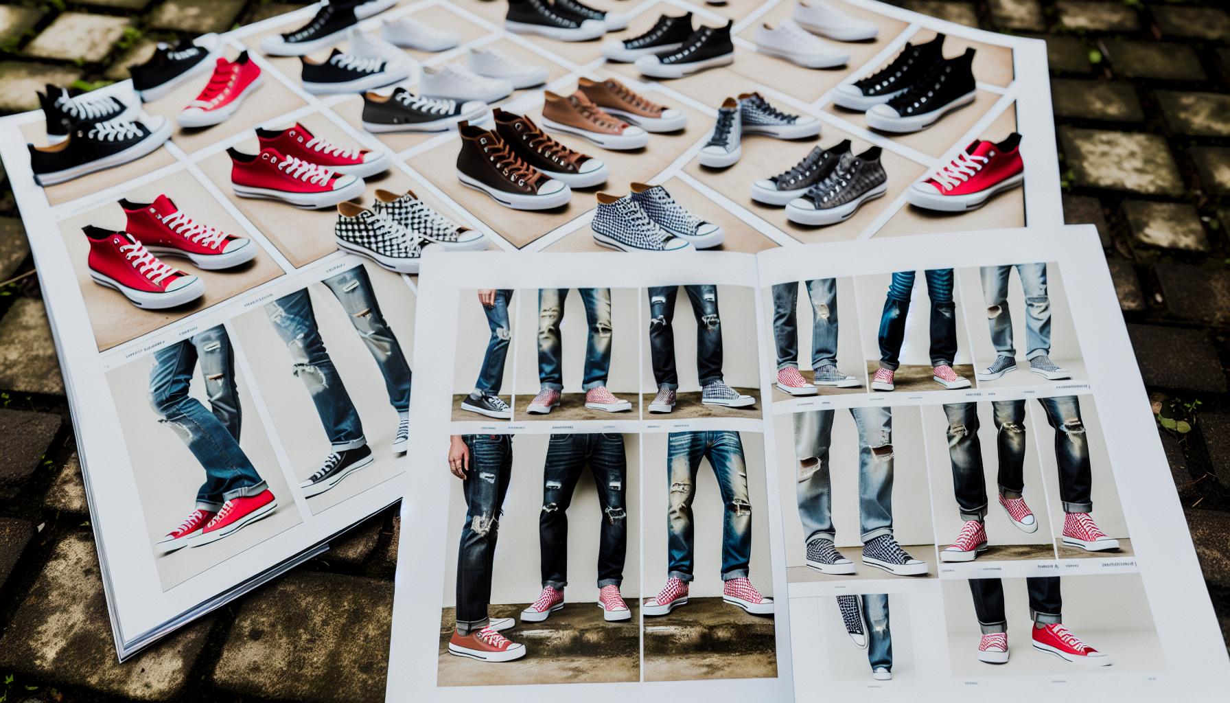 Color and Pattern Combinations for Chuck Taylors and Jeans