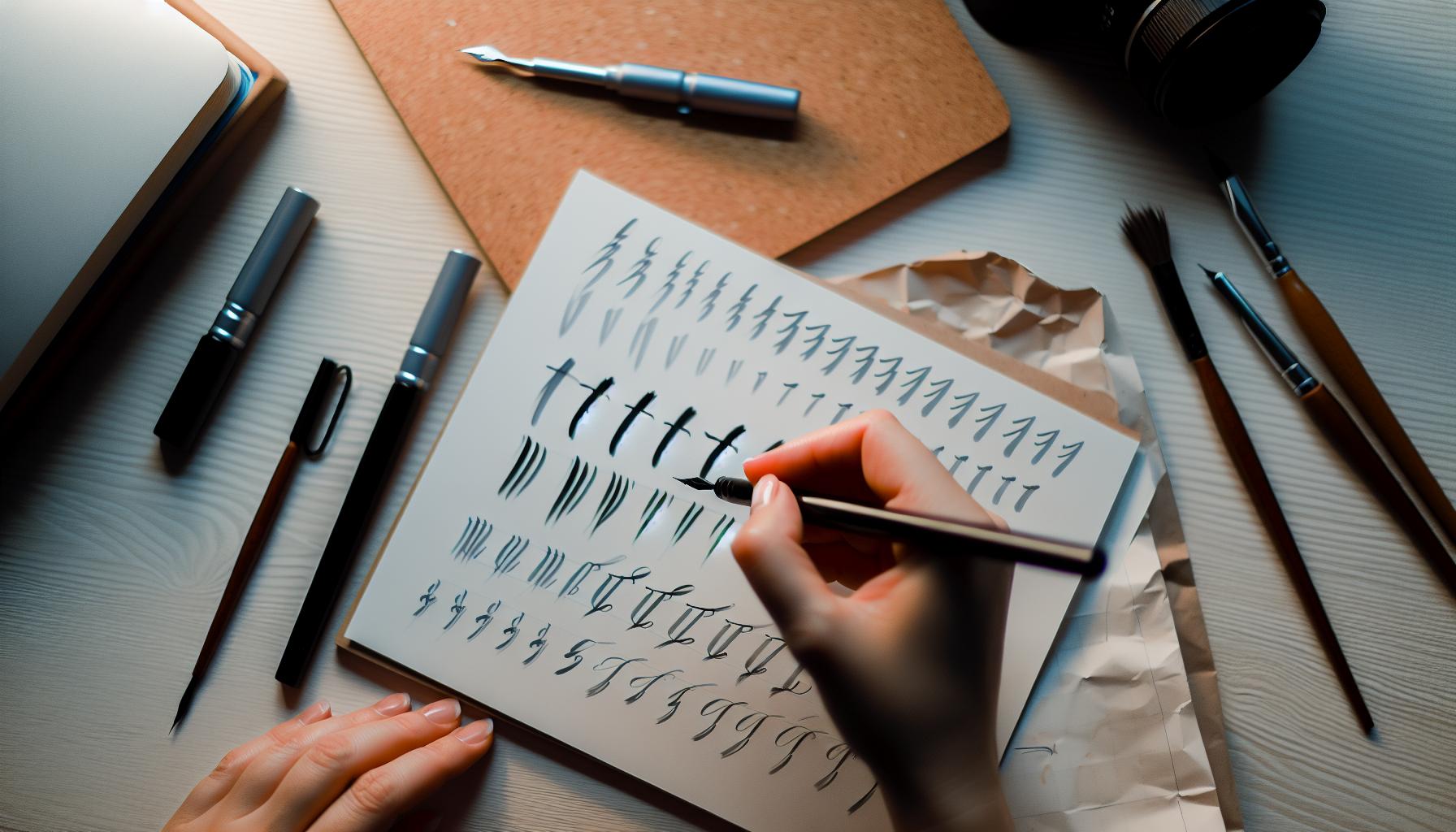 Common Mistakes to Avoid in Brush Pen Calligraphy