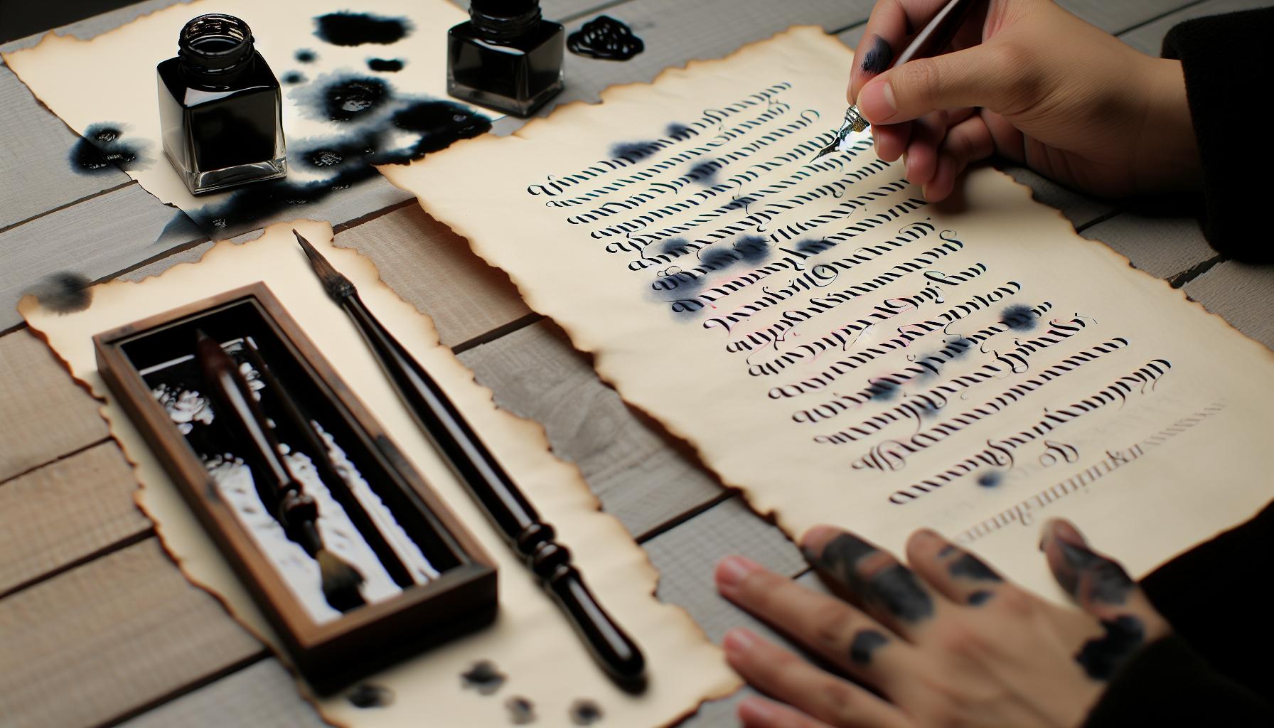 Common Mistakes to Avoid in Manuscript Calligraphy