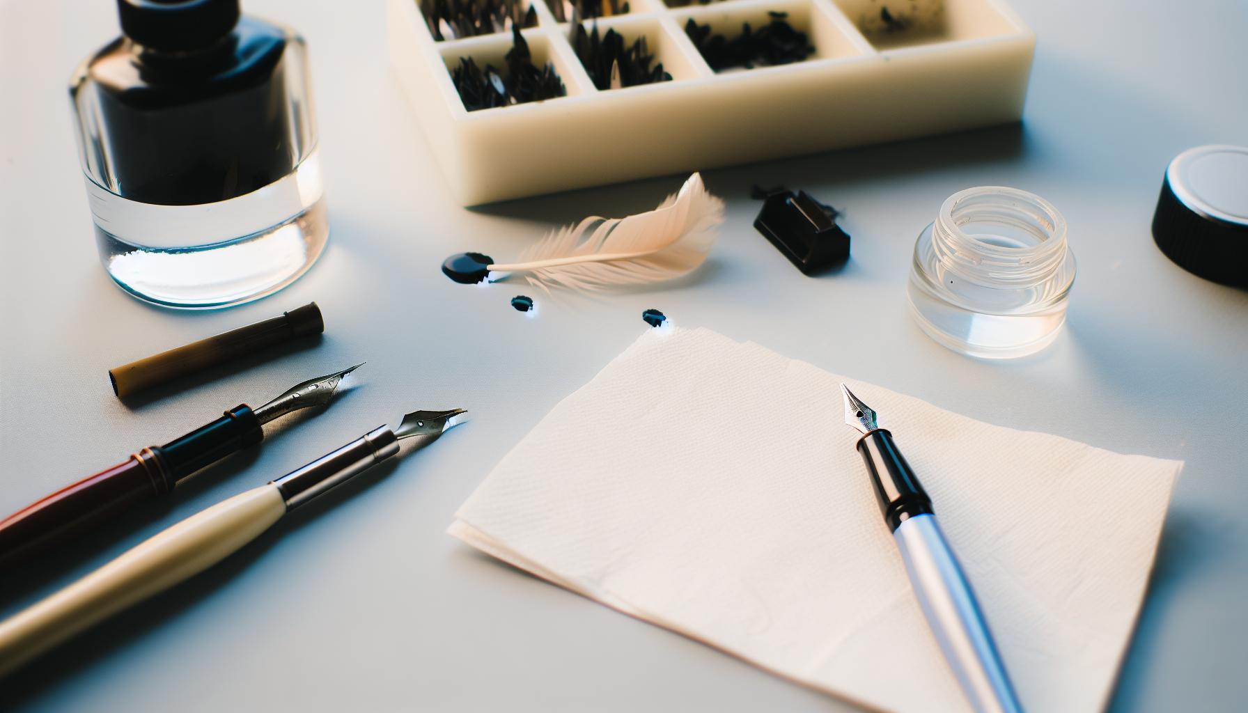 Common Mistakes to Avoid When Cleaning Calligraphy Pens