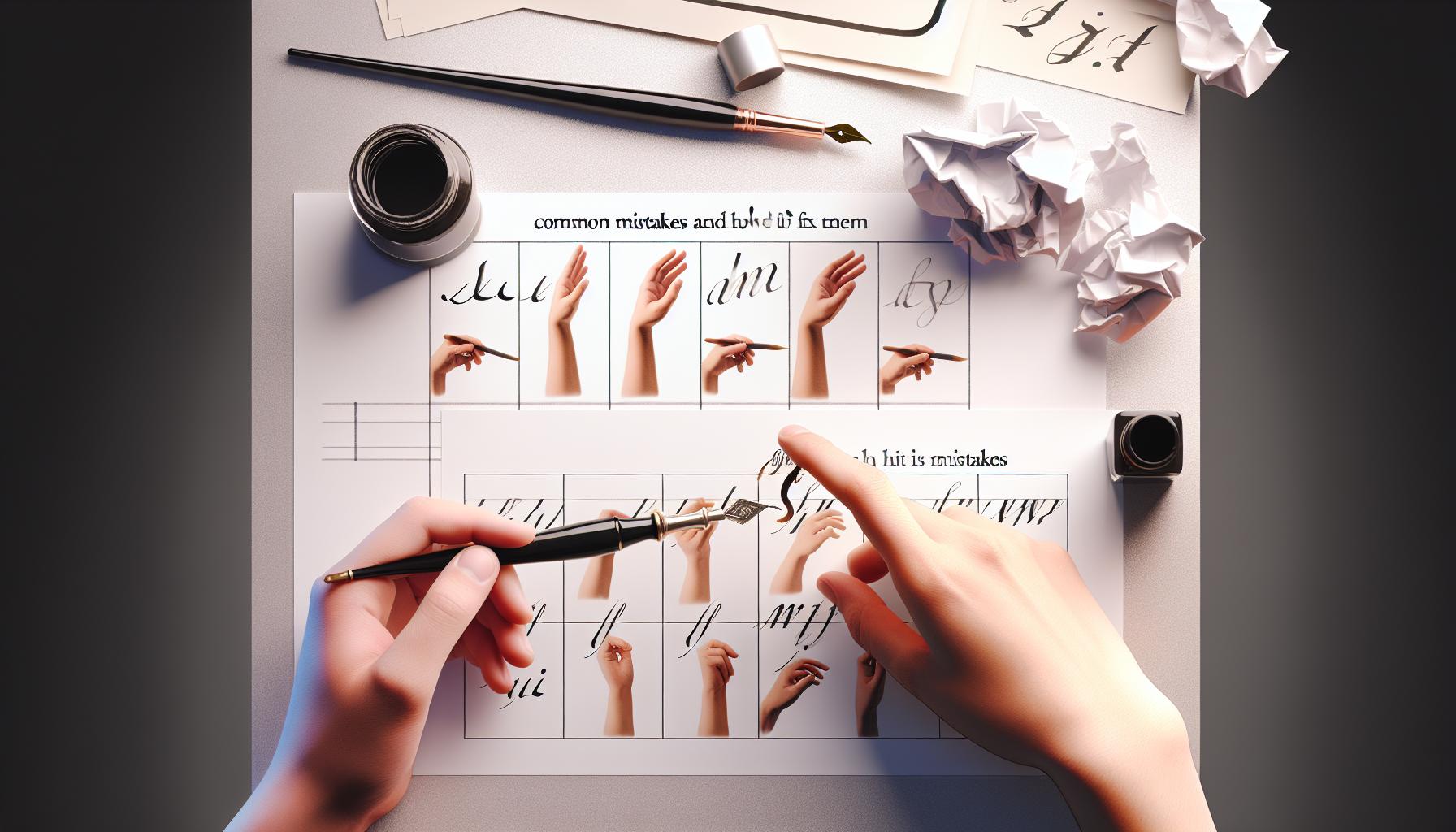 Common Mistakes in Calligraphy and How to Fix Them
