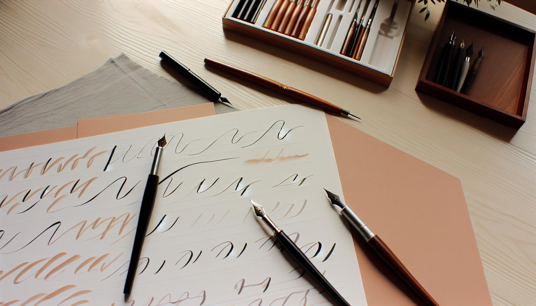 Common Mistakes When Using Calligraphy Pens