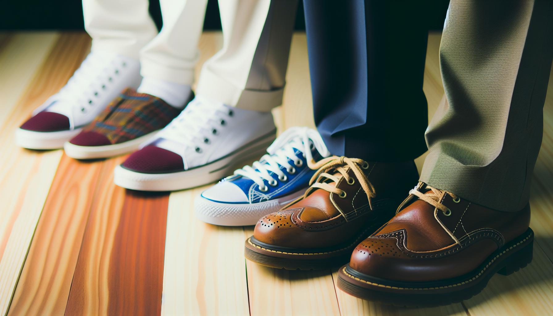 Comparative Height: Chuck Taylors vs. Other Sneakers