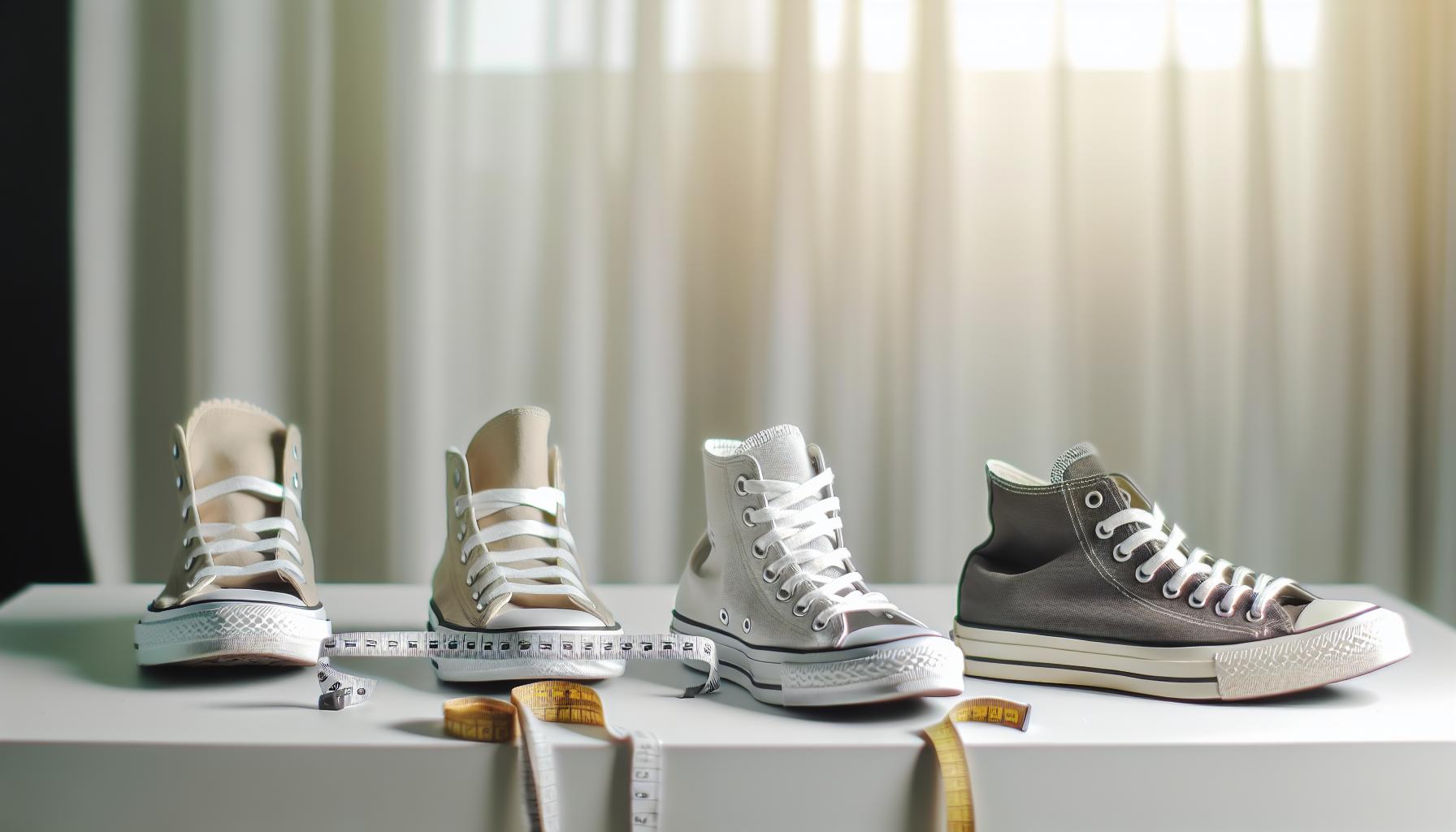 Comparing Chuck Taylor Sizes Across Different Styles