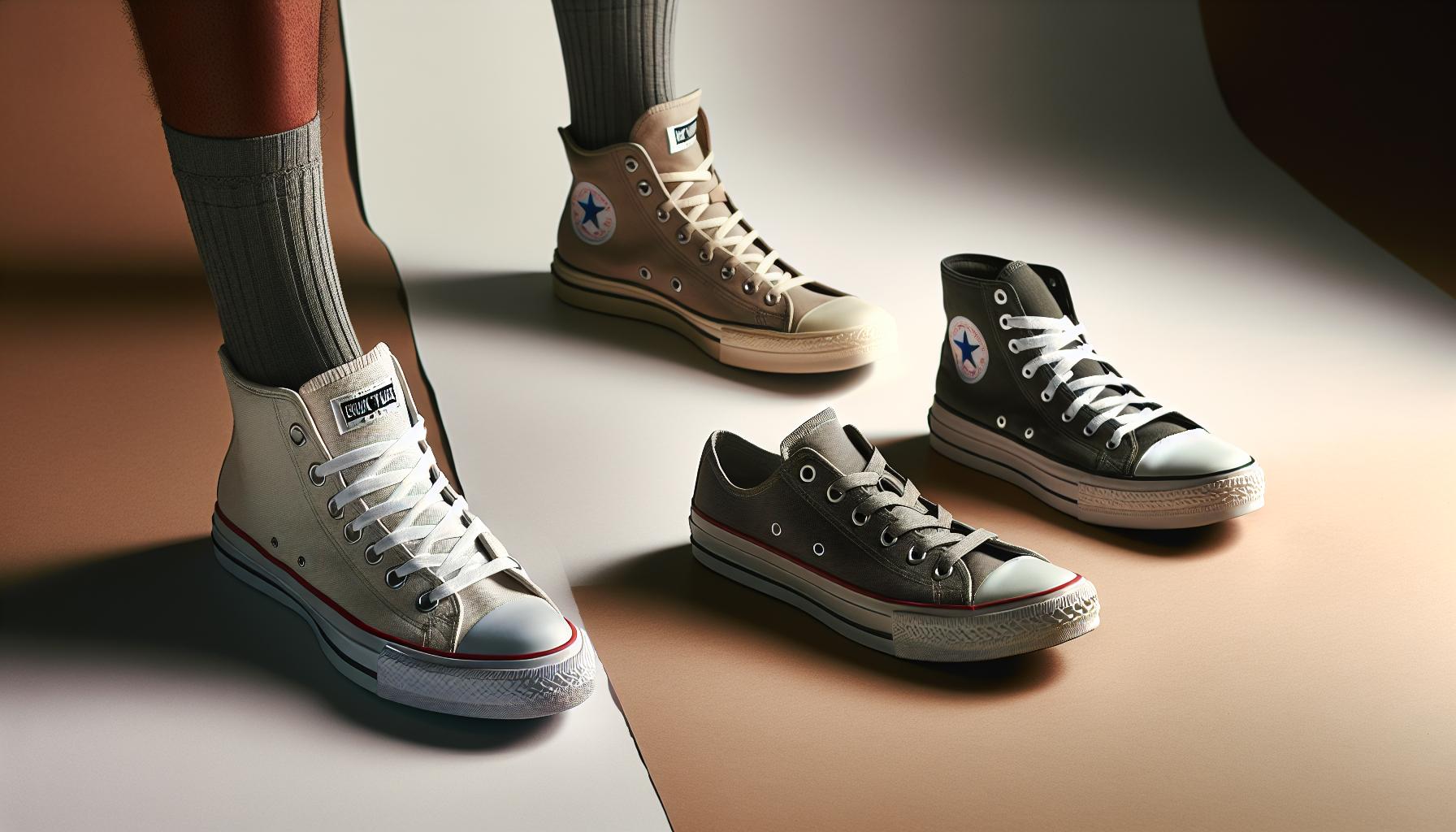 Comparing Chuck Taylors with Other Sneaker Brands