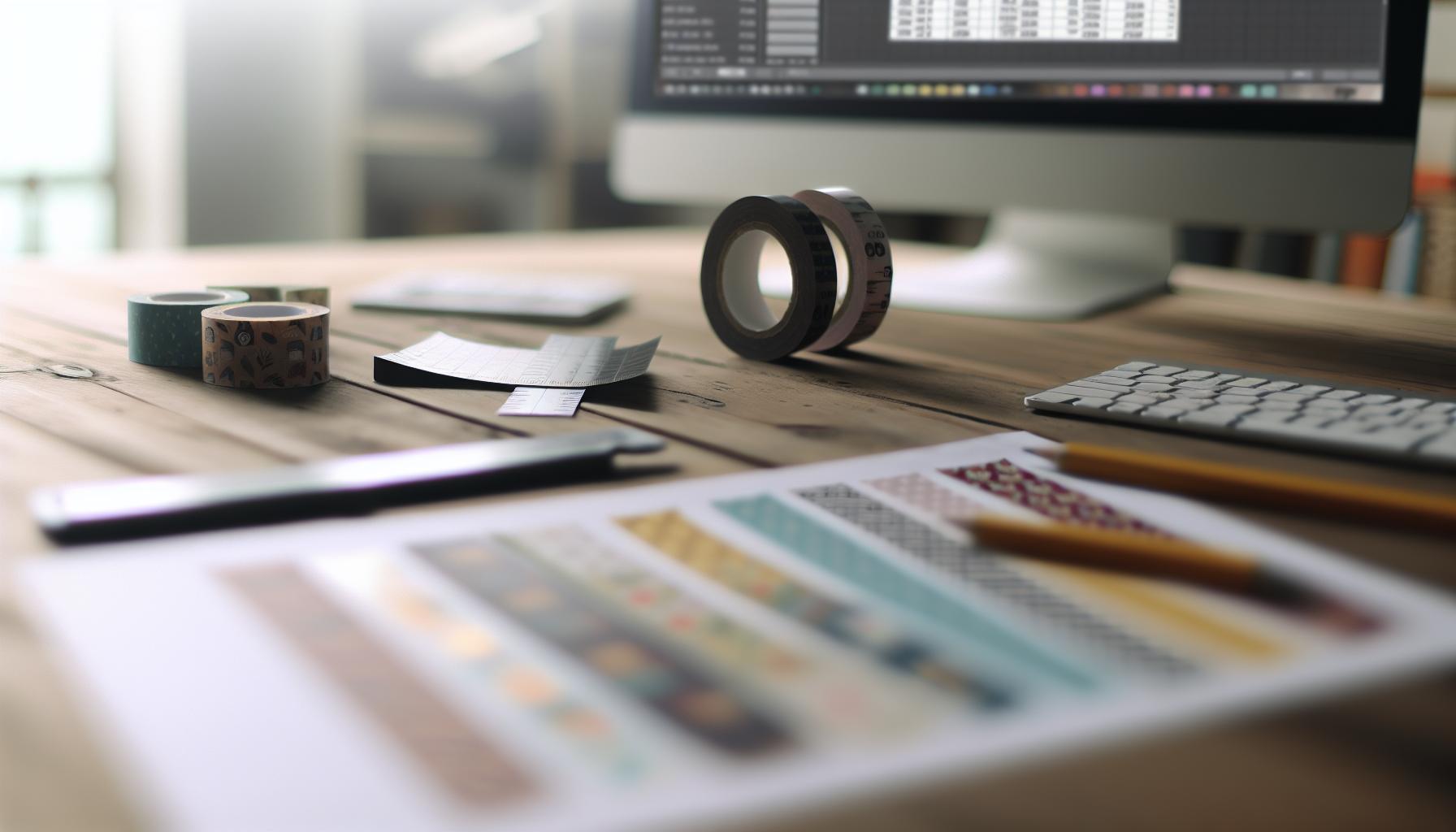 Comparing Costs: What to Expect When Printing Washi Tape