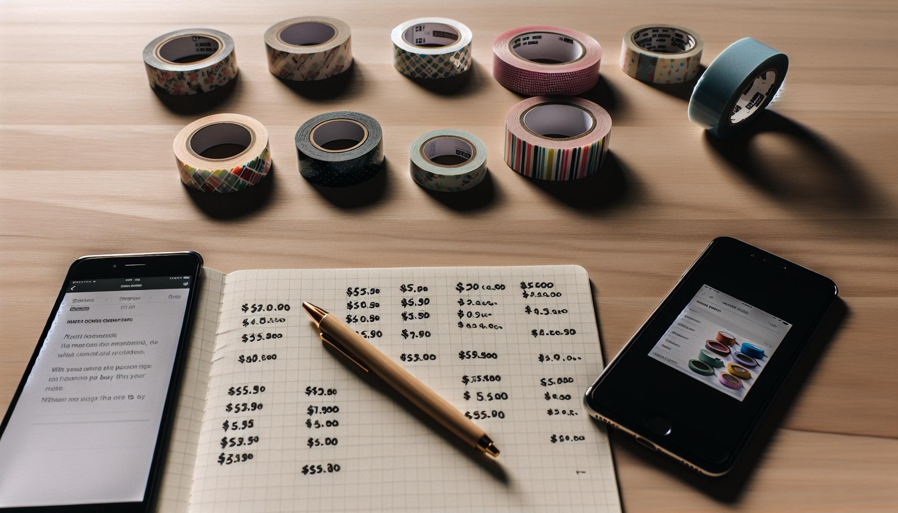 Where to Buy Washi Tape: Best Stores & Online Shops Revealed 2 Comparing Prices: Best Places to Buy Washi Tape